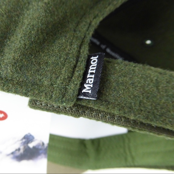 Marmot Wool Blend Trucker Cap 2 Tone Hat NWT - Picture 8 of 11